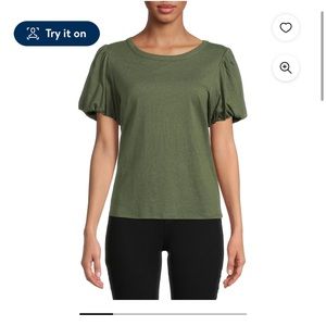 Bubble sleeve top (L 12-14)